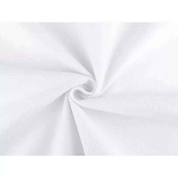 Felt / soft felt, thickness 1.4 mm – white Felt / soft felt, thickness 1.4 mm – white