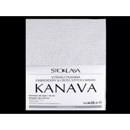 Kanava hímzővászon 20x30 cm 46 szemes