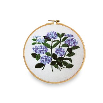 Virágos hímző szett