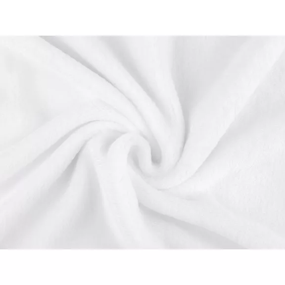 Wellsoft minki flanel kétoldalas / falnell bársony fleece – fehér Wellsoft minki flanel kétoldalas / falnell bársony fleece – fehér