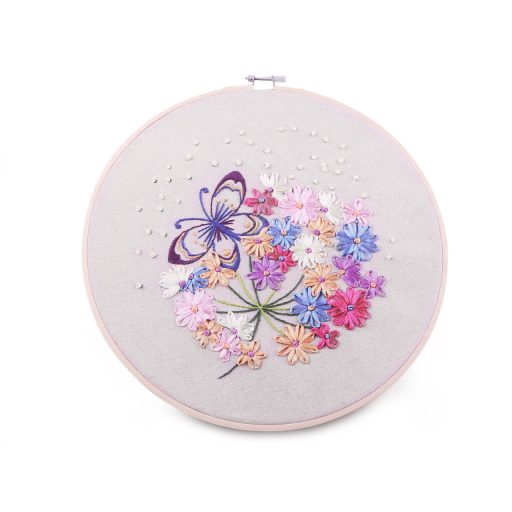 Hímző készlet előnyomtatott mintával