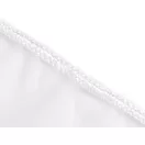 Függöny / sima voál ólommal 276 cm zsorzsett - 3 fehér ólomzsinór Függöny / sima voál ólommal 276 cm zsorzsett - 3 fehér ólomzsinór
