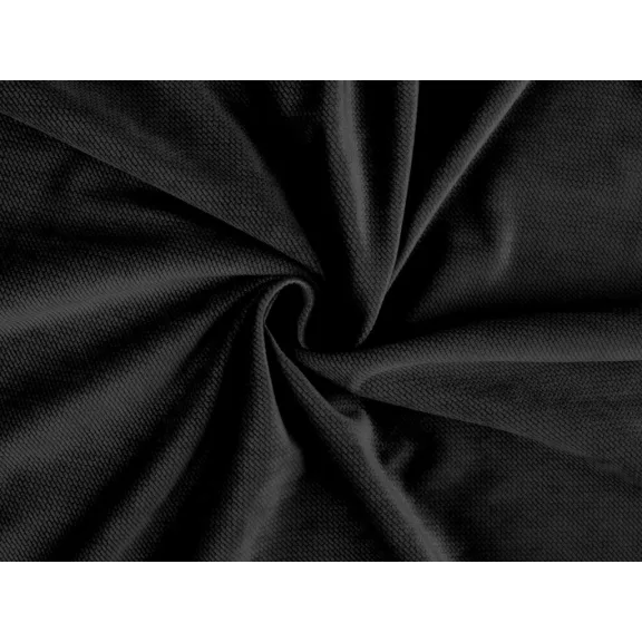 Velvet / bársony strukturált egyszínű – fekete Velvet / bársony strukturált egyszínű – fekete