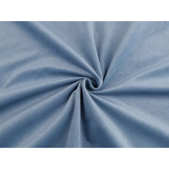 Structured Velvet Fabric – light blue Structured Velvet Fabric – light blue