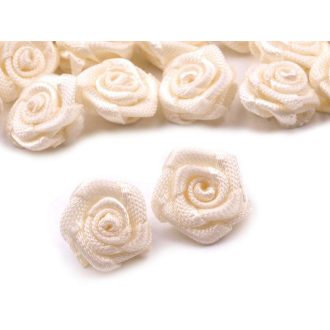 Szatén rózsa Ø15 mm