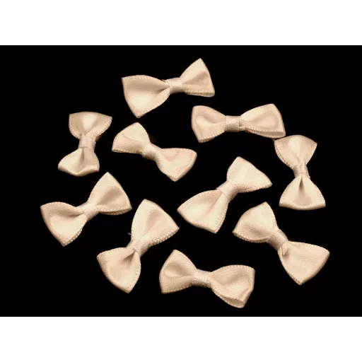 Esküvői kitűző / alkalmi szatén masni 12x25 mm