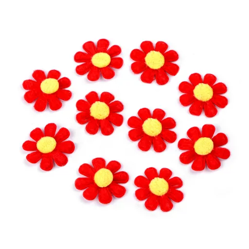 Filc anyagból virág Ø2,7 cm