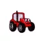Vasalható folt - 11 piros traktor (1 db-os csomagolás)
