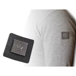   Dekoráció folt / felvarrható korona 30x30 mm ruhára matrica