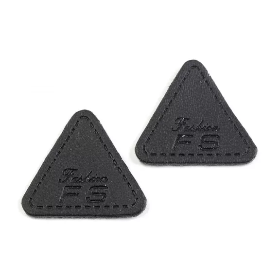Dísz / felvarrható folt / 25 mm matrica - 2 fekete (10 db-os csomagolás) Dísz / felvarrható folt / 25 mm matrica - 2 fekete (10 db-os csomagolás)