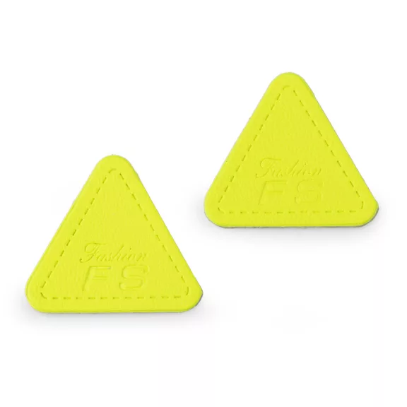 Dísz / felvarrható folt / 25 mm matrica - 6 sárga neon (10 db-os csomagolás) Dísz / felvarrható folt / 25 mm matrica - 6 sárga neon (10 db-os csomagolás)