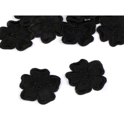 Felvasalható folt hímzett virág