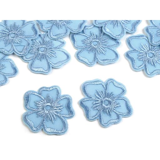 Felvasalható folt hímzett virág