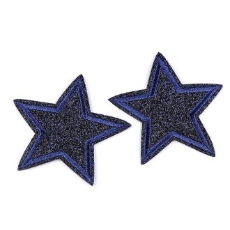 Felvasalható folt csillag glitterekkek