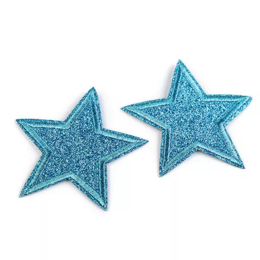 Felvasalható folt csillag glitterekkek