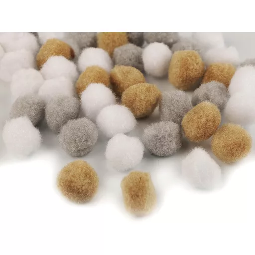 Színes zsenilia golyó Pom pom Ø20 mm