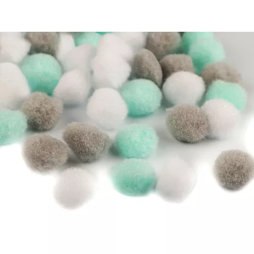 Színes zsenilia golyó Pom pom Ø20 mm