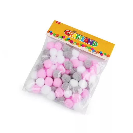 Színes zsenilia golyó Pom pom Ø20 mm