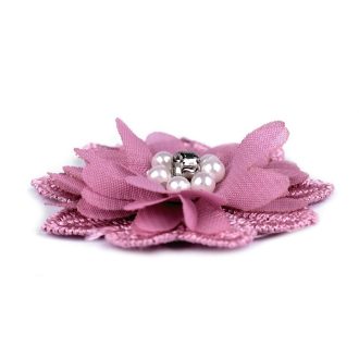 Virág gyöngyökkel Ø5 cm