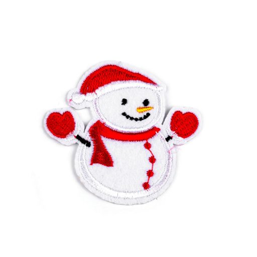 Vasalható varrható hóember címke