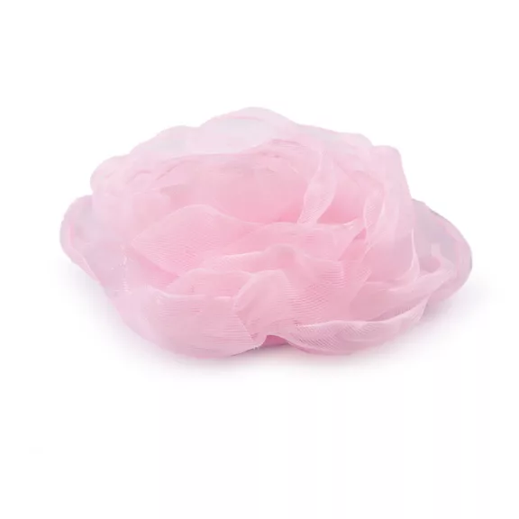 Organza virág rózsa varrásra és ragasztásra Ø8 cm - 4 rózsaszín világos (10 db-os csomagolás) Organza virág rózsa varrásra és ragasztásra Ø8 cm - 4 rózsaszín világos (10 db-os csomagolás)