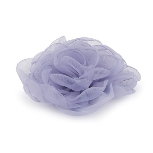 Organza virág rózsa varrásra és ragasztásra Ø8 cm