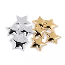 Karácsonyi csillag 3D Ø30 mm - 1 ezüst (50 db-os csomagolás) Karácsonyi csillag 3D Ø30 mm - 1 ezüst (50 db-os csomagolás)
