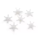 Karácsonyi filc pihe glitteres Ø30 mm - 1 Off White (10 db-os csomagolás) Karácsonyi filc pihe glitteres Ø30 mm - 1 Off White (10 db-os csomagolás)