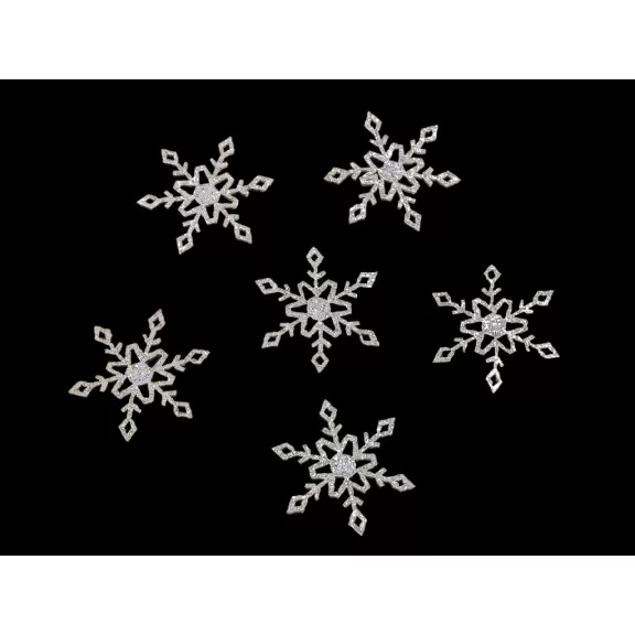 Karácsonyi filc pihe glitteres Ø30 mm - 2 ezüst (10 db-os csomagolás) Karácsonyi filc pihe glitteres Ø30 mm - 2 ezüst (10 db-os csomagolás)