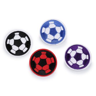 Foci labda vasalható varrható textil matrica