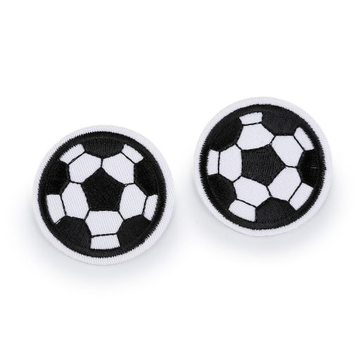 Foci labda vasalható varrható textil matrica