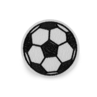 Foci labda vasalható varrható textil matrica