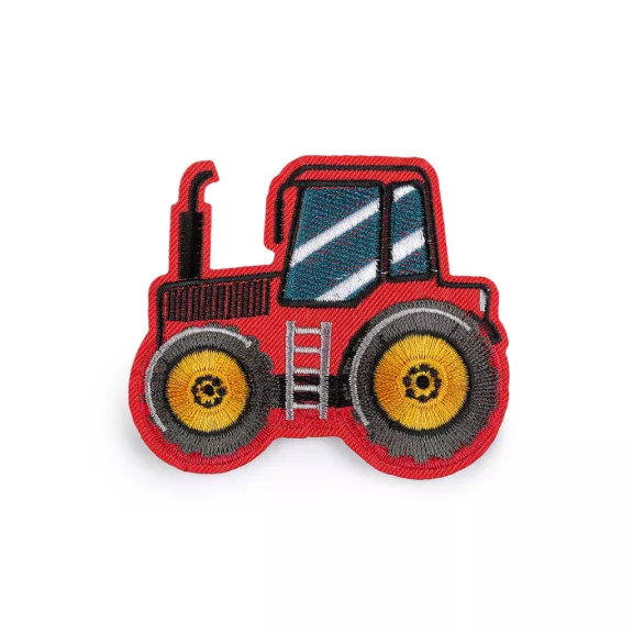 Vasalható varrható matrica traktor - 1 piros (30 db-os csomagolás) Vasalható varrható matrica traktor - 1 piros (30 db-os csomagolás)