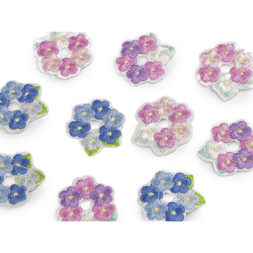 Felvasalható matrica virág