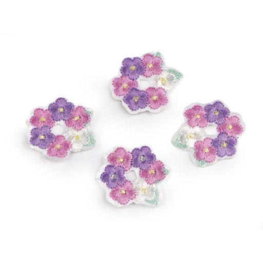 Felvasalható matrica virág