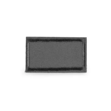   Ruhára vasalható felvarró folt 6,5x4 cm - 3 szürke (40 db-os csomagolás)