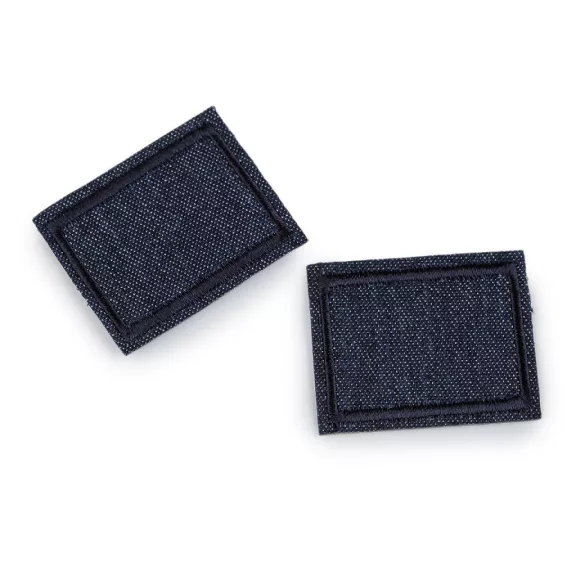 Vasalható varrható folt 3x4 cm - 3 párizsikék (10 db-os csomagolás) Vasalható varrható folt 3x4 cm - 3 párizsikék (10 db-os csomagolás)