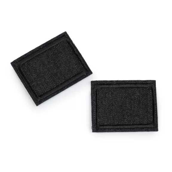 Vasalható varrható folt 3x4 cm - 4 fekete (40 db-os csomagolás) Vasalható varrható folt 3x4 cm - 4 fekete (40 db-os csomagolás)