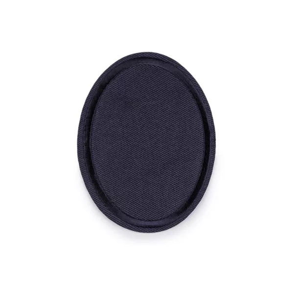 Vasalható varrható folt ovális 6x8 cm - 2 sötétkék (40 db-os csomagolás) Vasalható varrható folt ovális 6x8 cm - 2 sötétkék (40 db-os csomagolás)