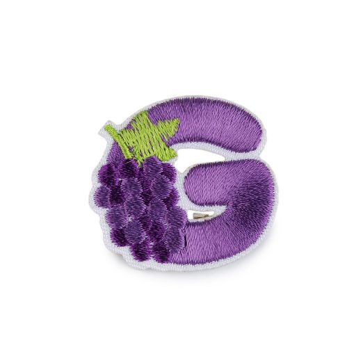 Ruhára vasalható varrható betűk