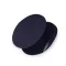 Vasalható varrható folt ovális 10x15,5 cm - 2 blue dark (2 db-os csomagolás)