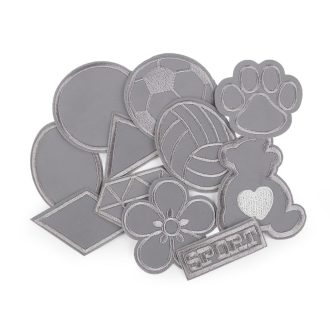   Vasalható matrica fényvisszaverő vegyes minták és meretek