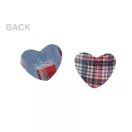 Vasalható matrica szív jeans - 1 világoskék (30 db-os csomagolás) Vasalható matrica szív jeans - 1 világoskék (30 db-os csomagolás)