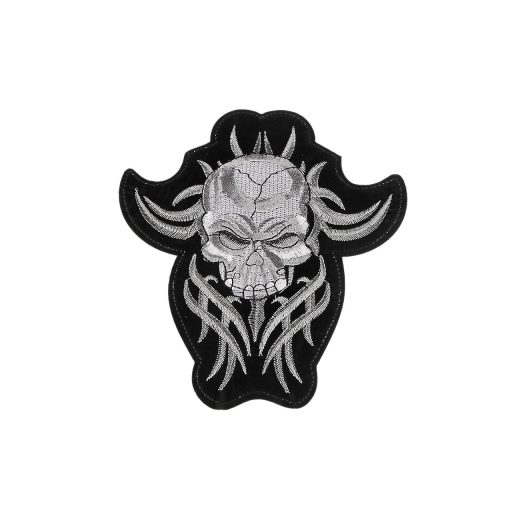 Felvasalható címke koponya