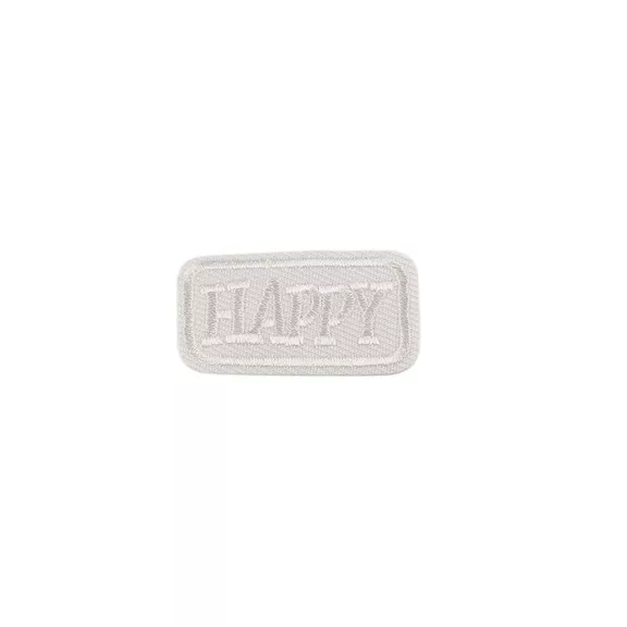 Felvasalható címke Happy, folt - 2 krém világos (10 db-os csomagolás) Felvasalható címke Happy, folt - 2 krém világos (10 db-os csomagolás)