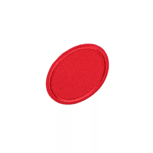 Ovális vasalható foltok dísz