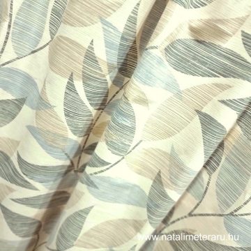   Pasztell levelek prémium pamutvászon 220 cm széles - UTOLSÓ DARAB - 70 cm - egyben megvehető