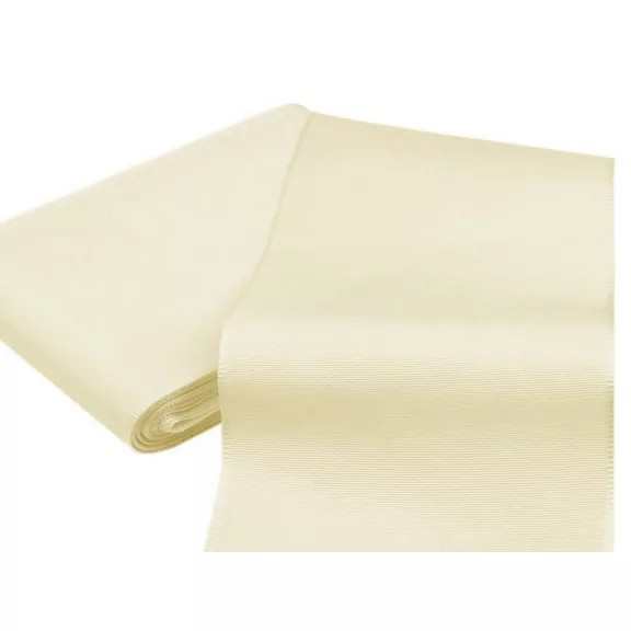 Taft szalag szélessége 10,8 cm - 241 krém világos (30 m-os csomagolás) Taft szalag szélessége 10,8 cm - 241 krém világos (30 m-os csomagolás)