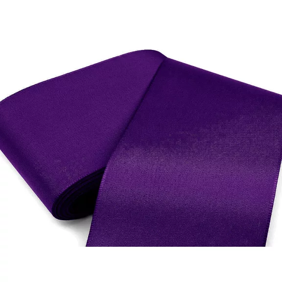 Taft szalag szélessége 10,8 cm - 515 mélylila (10 m-es csomagolás) Taft szalag szélessége 10,8 cm - 515 mélylila (10 m-es csomagolás)