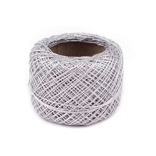 Arany, ezüst, horgolófonal Ø0,5 mm